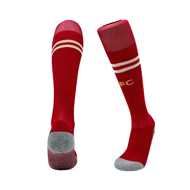 Liverpool Home Soccer Socks 2024/25 Kids