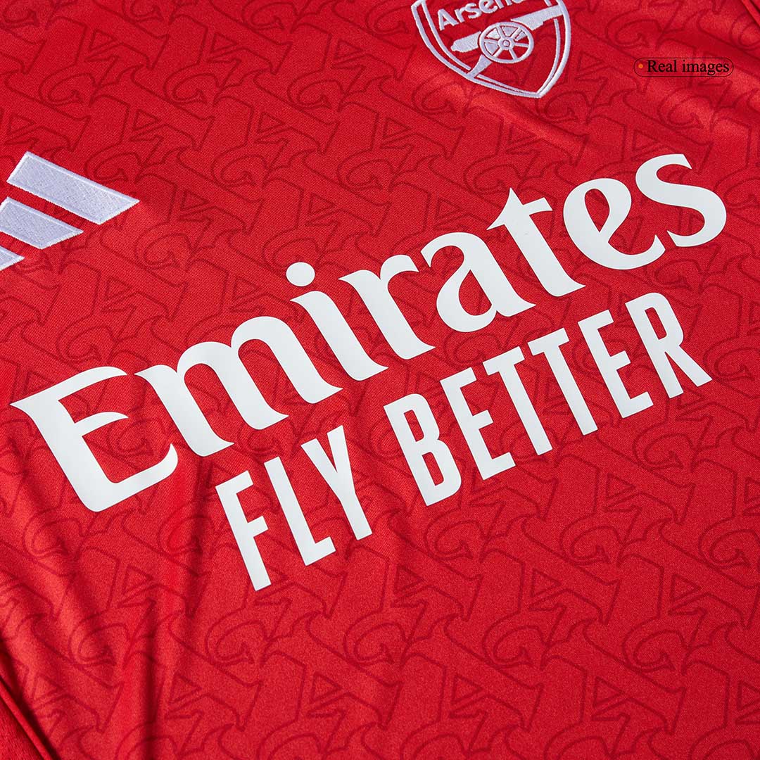 RICE #41 Arsenal Home Soccer Jersey 2025/26