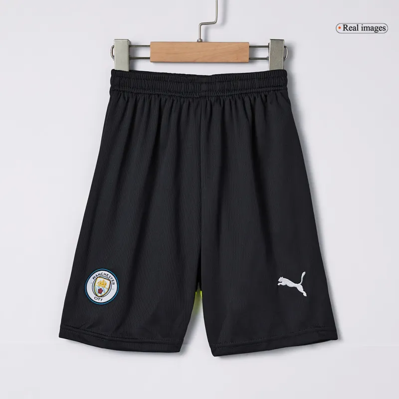 Manchester City Away Kids Soccer Jerseys Kit 2024/25
