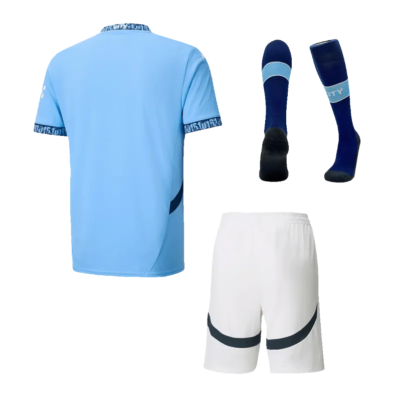 Manchester City Home Jerseys Full Kit 2024/25