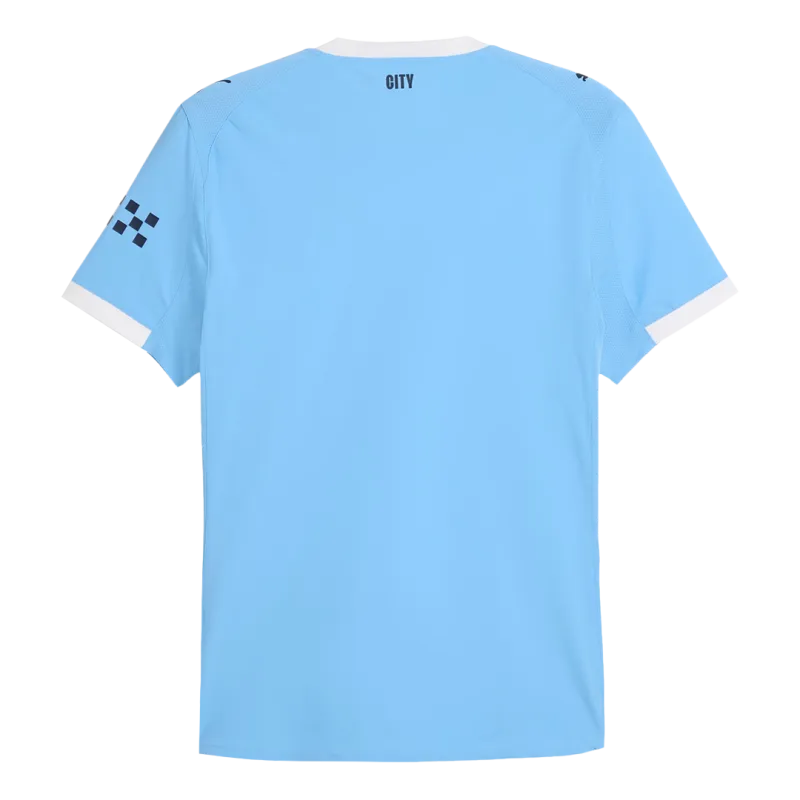 Manchester City Home Authentic Soccer Jersey 2025/26