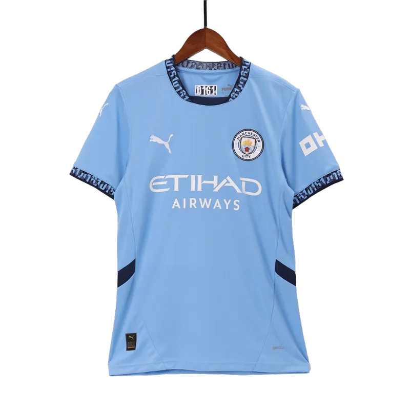 MARMOUSH #7 Manchester City Home Soccer Jersey 2024/25