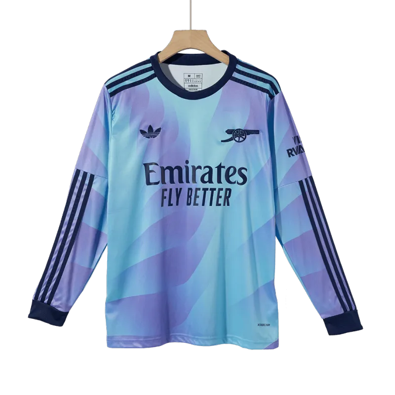 Arsenal Third Away Long Sleeve Soccer Jersey 2024/25