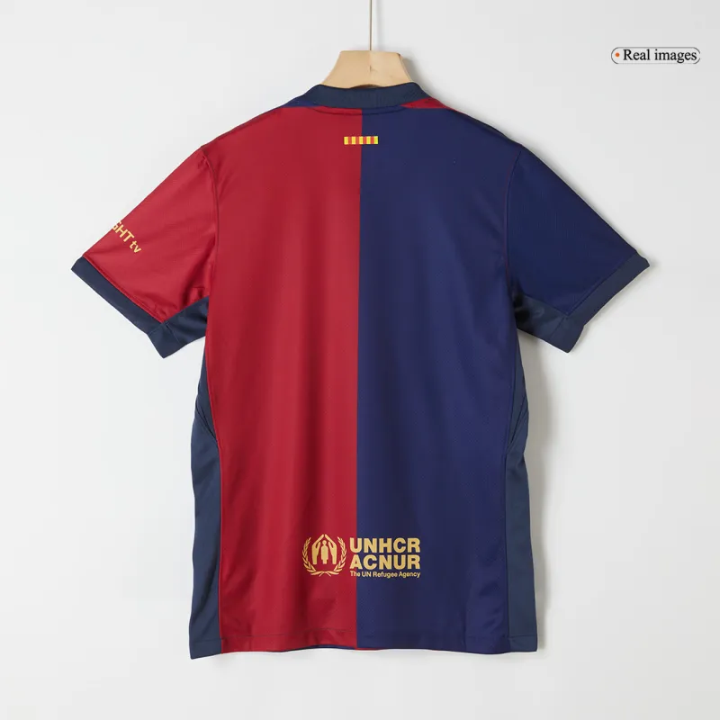 Barcelona Home Soccer Jersey 2024/25   COLDPLAY