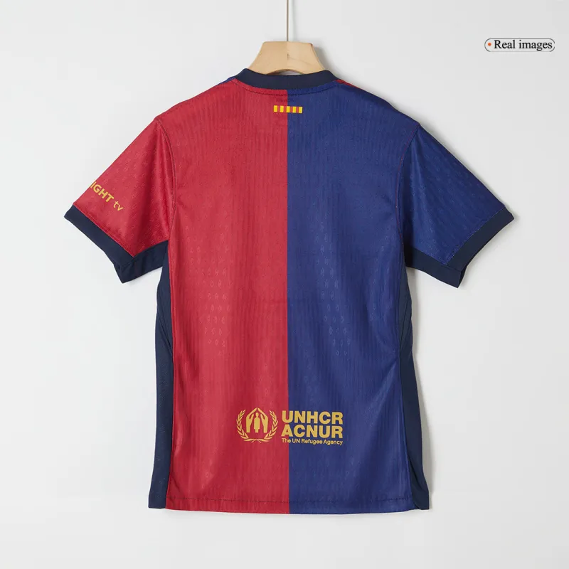 Barcelona Home Authentic Soccer Jersey 2024/25   COLDPLAY