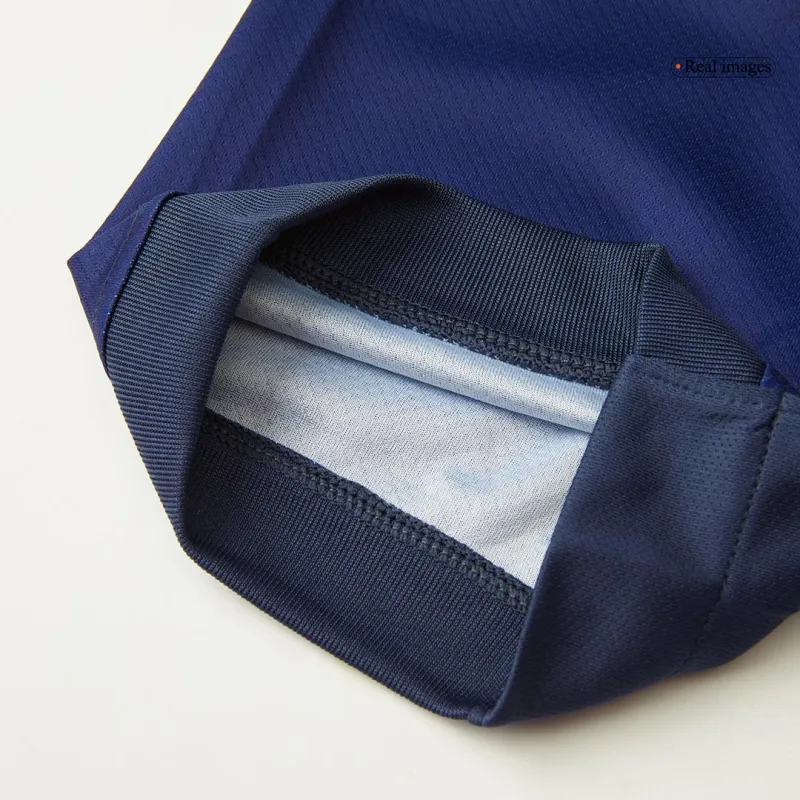 RAPHINHA #11 Barcelona Home Soccer Jersey 2024/25   UCL(Spotify Logo Without Text)