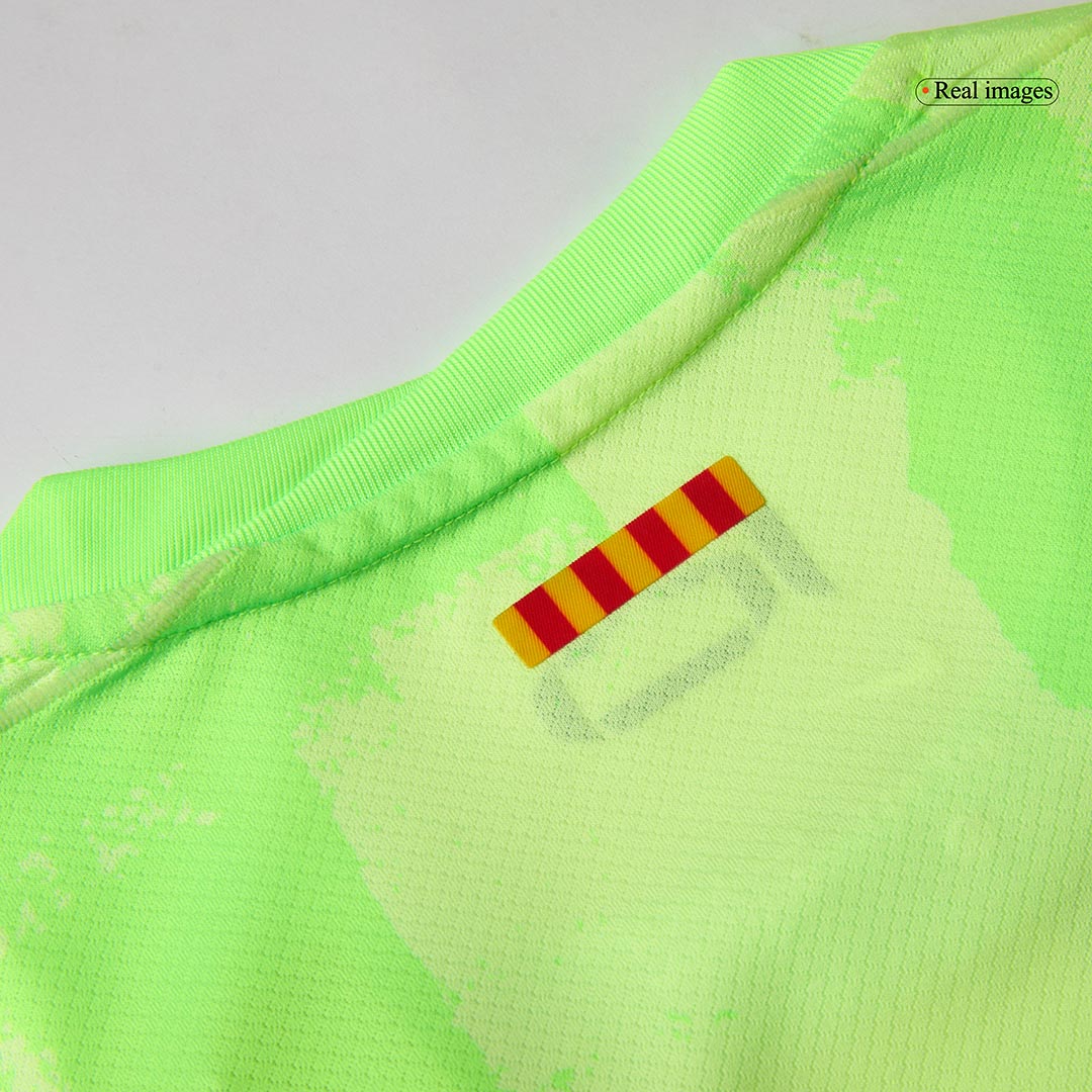 Barcelona Third Away Jerseys Full Kit 2024/25- (Spotify Logo Without Text)