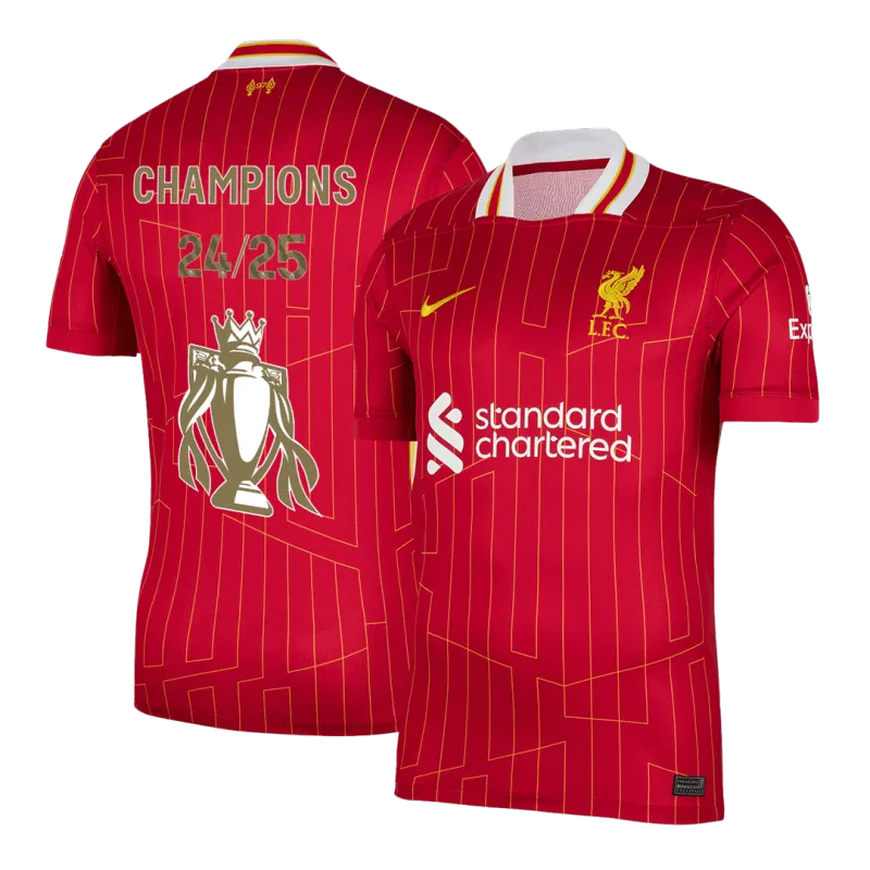 Liverpool Home Soccer Jersey 2024/25 CHAMPIONS 24/25