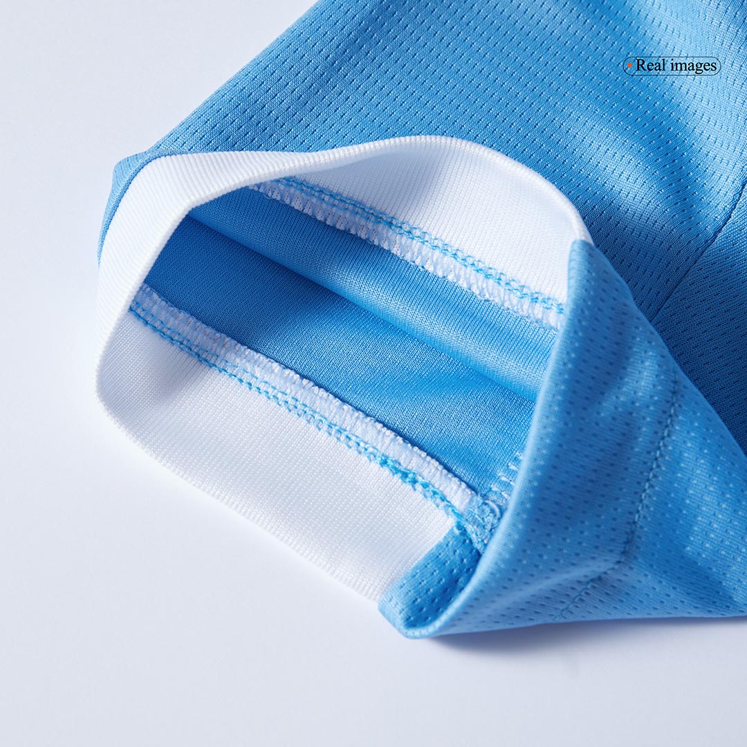 Manchester City Home Kids Soccer Jerseys Kit 2025/26