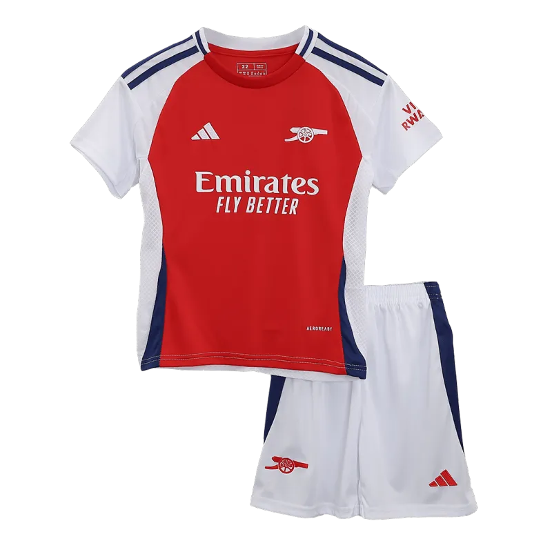 Arsenal Home Kids Soccer Jerseys Kit 2024/25