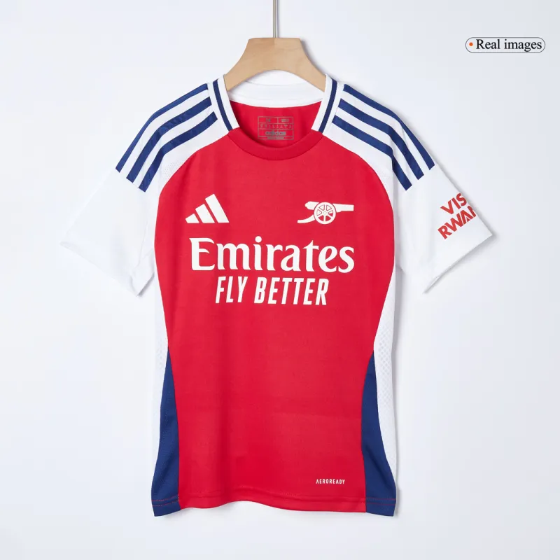 Arsenal Home Kids Soccer Jerseys Full Kit 2024/25