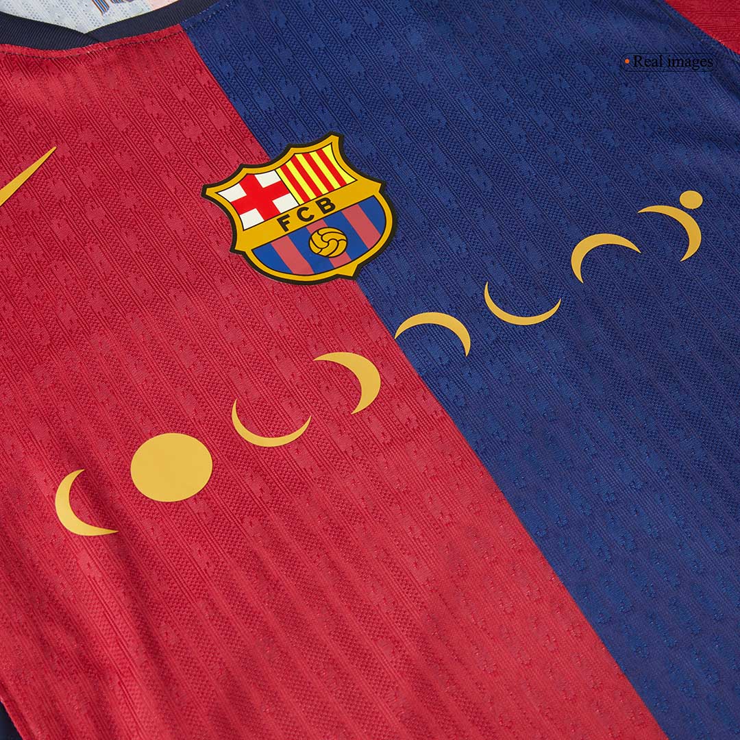 Barcelona Home Authentic Soccer Jersey 2024/25   COLDPLAY