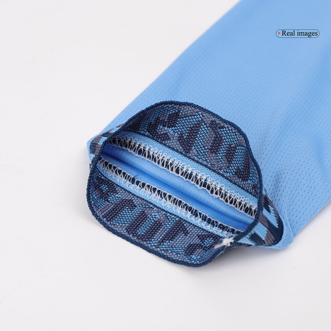 Manchester City Home Long Sleeve Soccer Jersey 2024/25