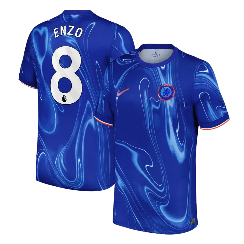 ENZO #8 Chelsea Home Soccer Jersey 2024/25
