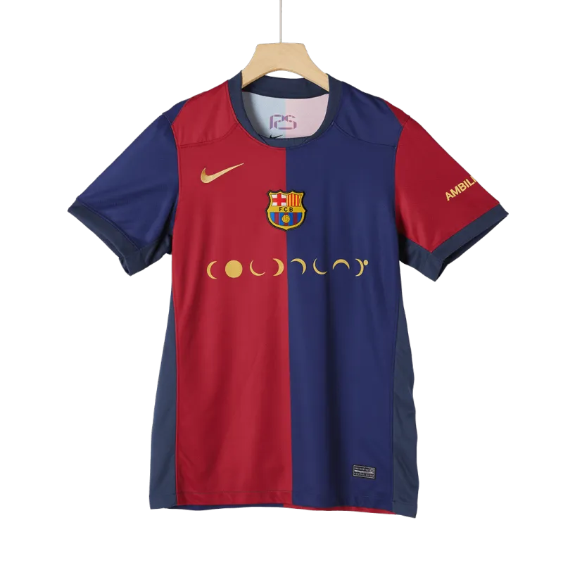 Barcelona Home Soccer Jersey 2024/25   COLDPLAY