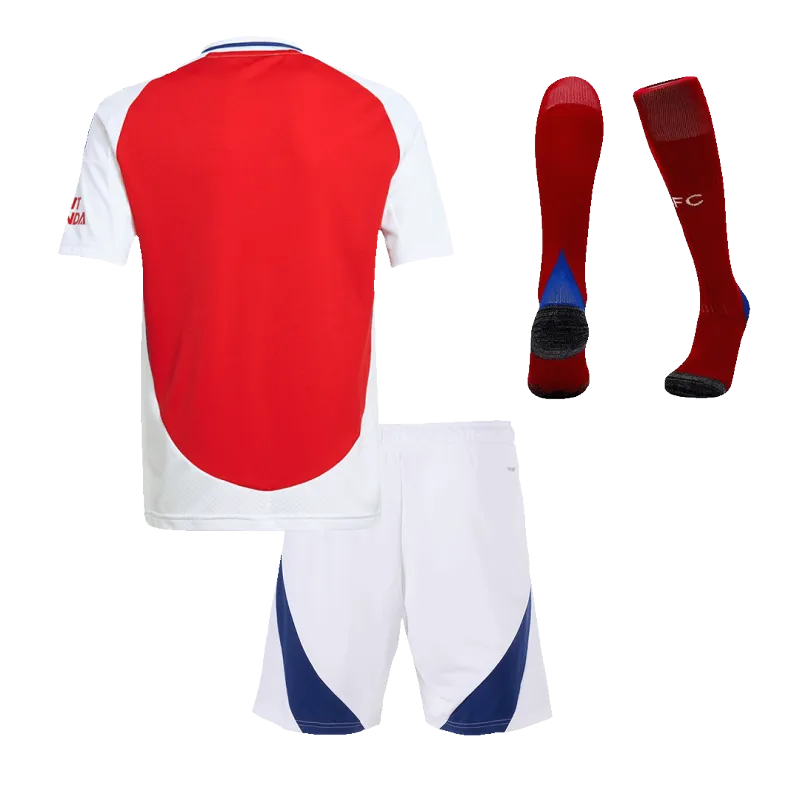 Arsenal Home Kids Soccer Jerseys Full Kit 2024/25