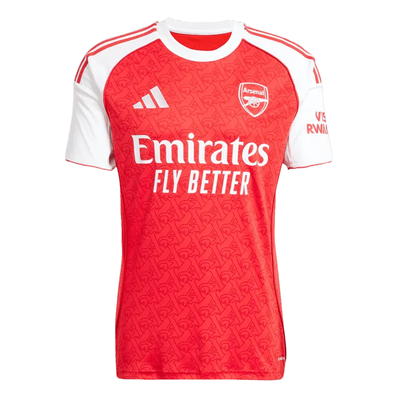 RICE #41 Arsenal Home Soccer Jersey 2025/26