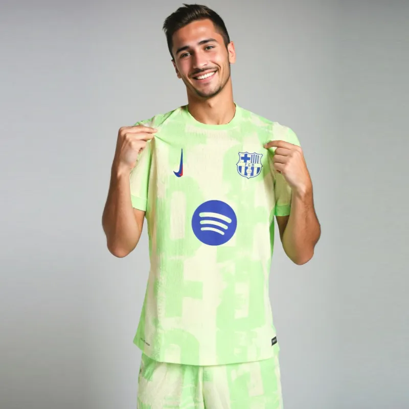 Barcelona Third Away Authentic Soccer Jersey 2024/25 -（Spotify Logo Without Text）