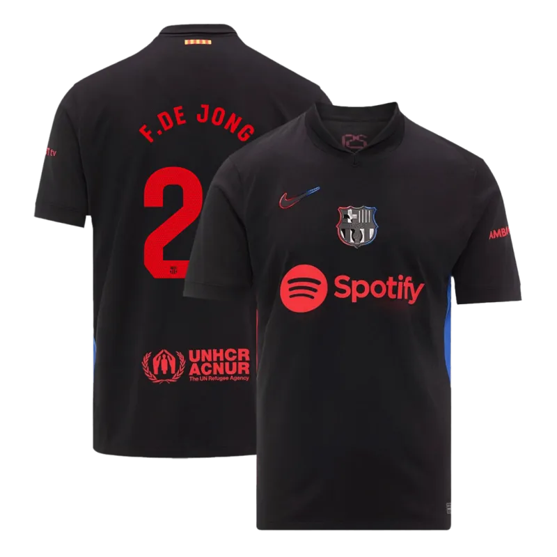 F.DE JONG #21 Barcelona Away Soccer Jersey 2024/25