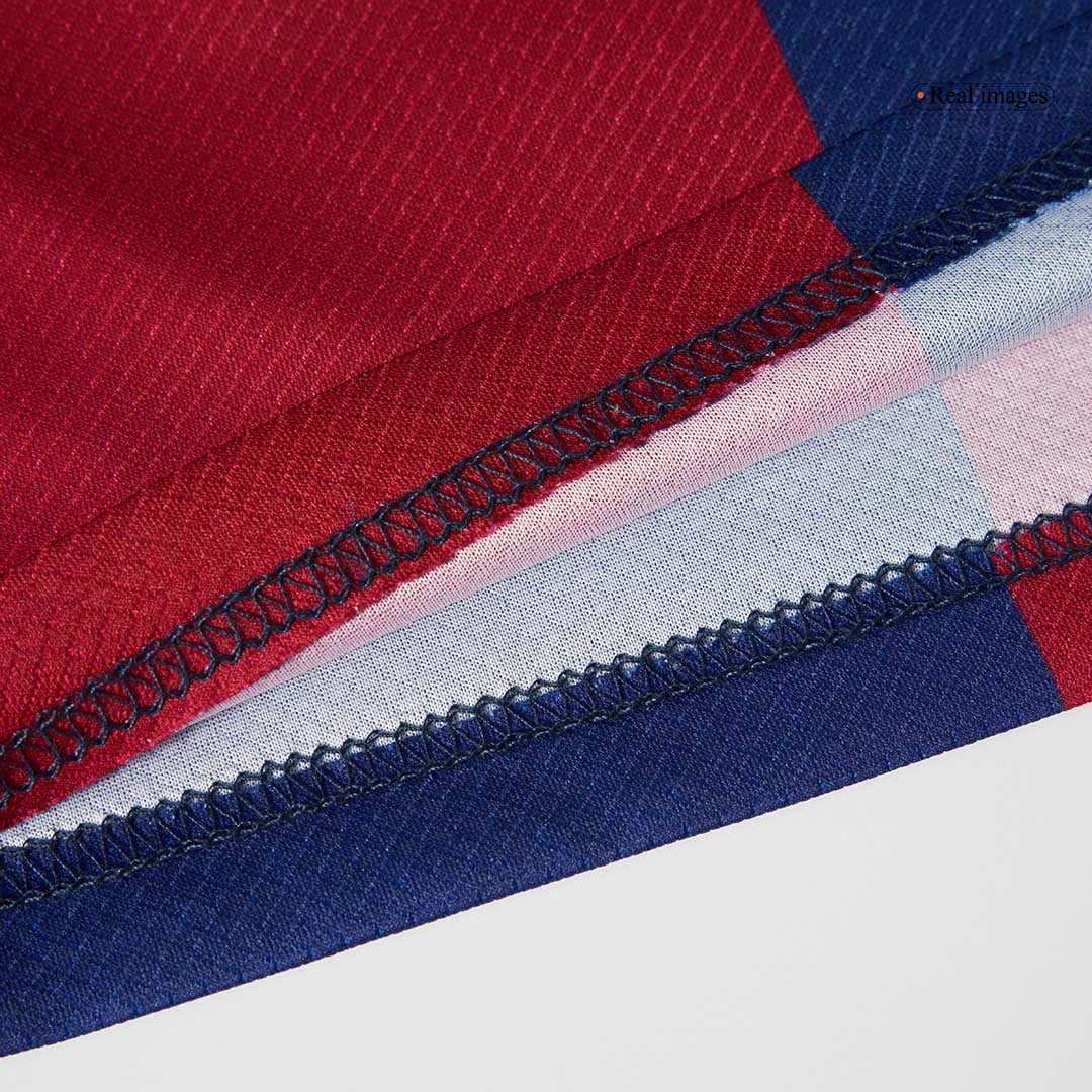 Barcelona Home Kids Soccer Jerseys Kit 2024/25   COLDPLAY