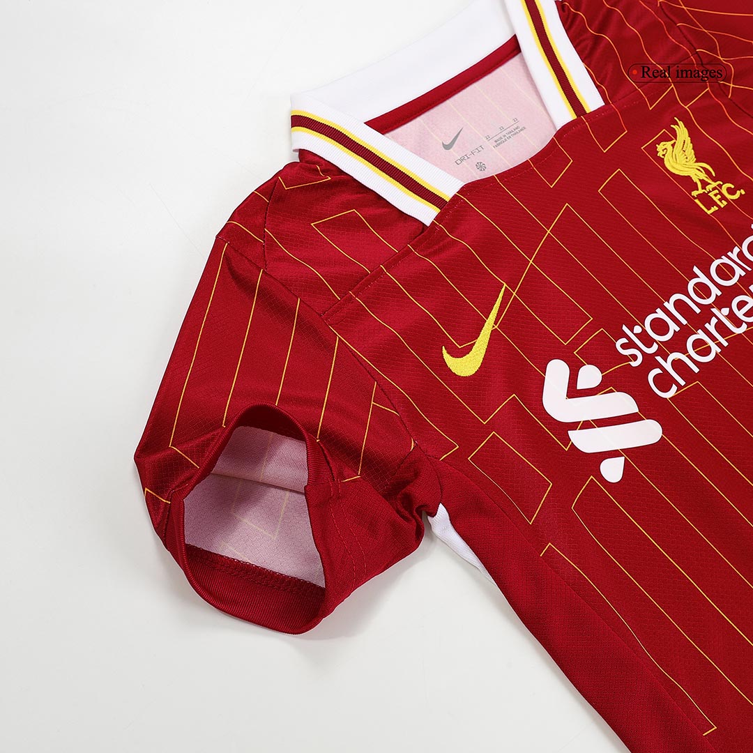 Liverpool Home Kids Soccer Jerseys Kit 2024/25