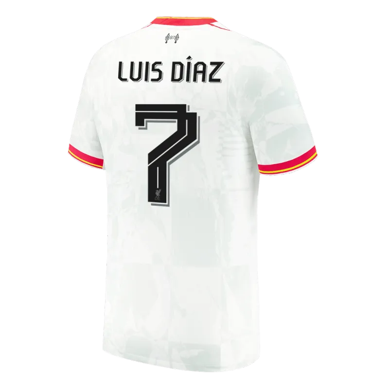 LUIS DÍAZ #7 Liverpool Third Away Soccer Jersey 2024/25