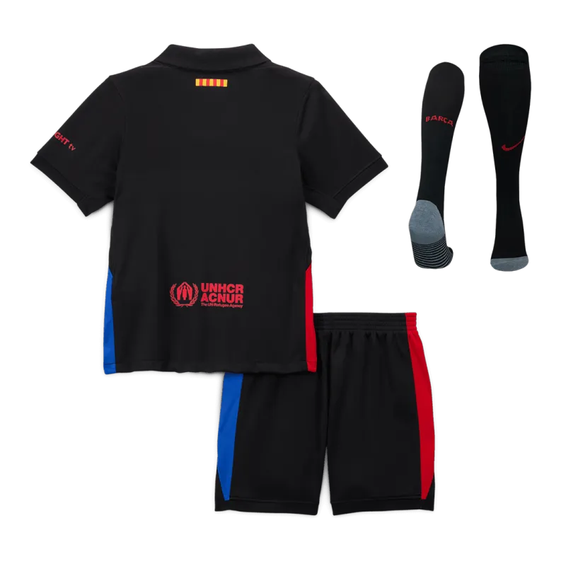 Barcelona Away Kids Soccer Jerseys Full Kit 2024/25