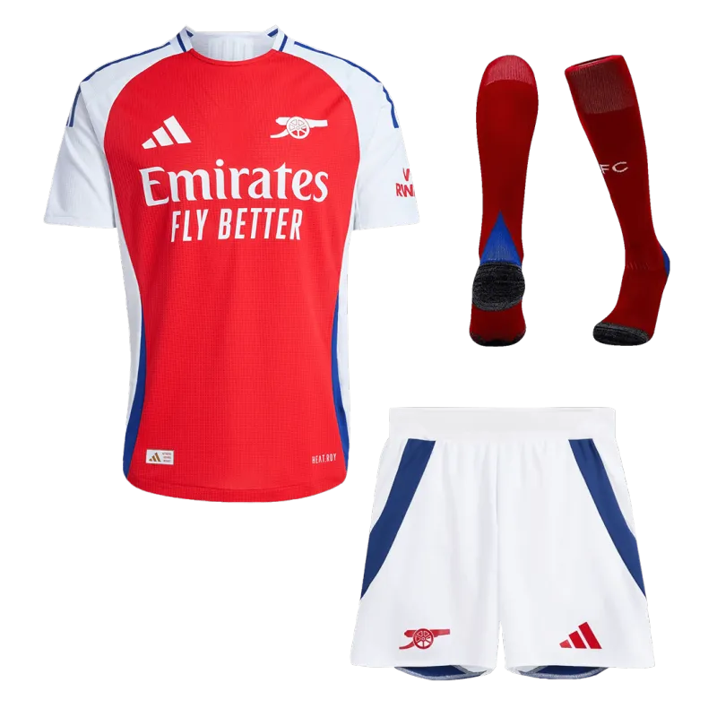 Arsenal Home Authentic Jerseys Full Kit 2024/25