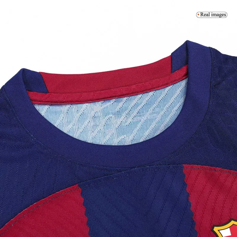 GAVI #6 Barcelona Home Authentic Jersey 2023/24