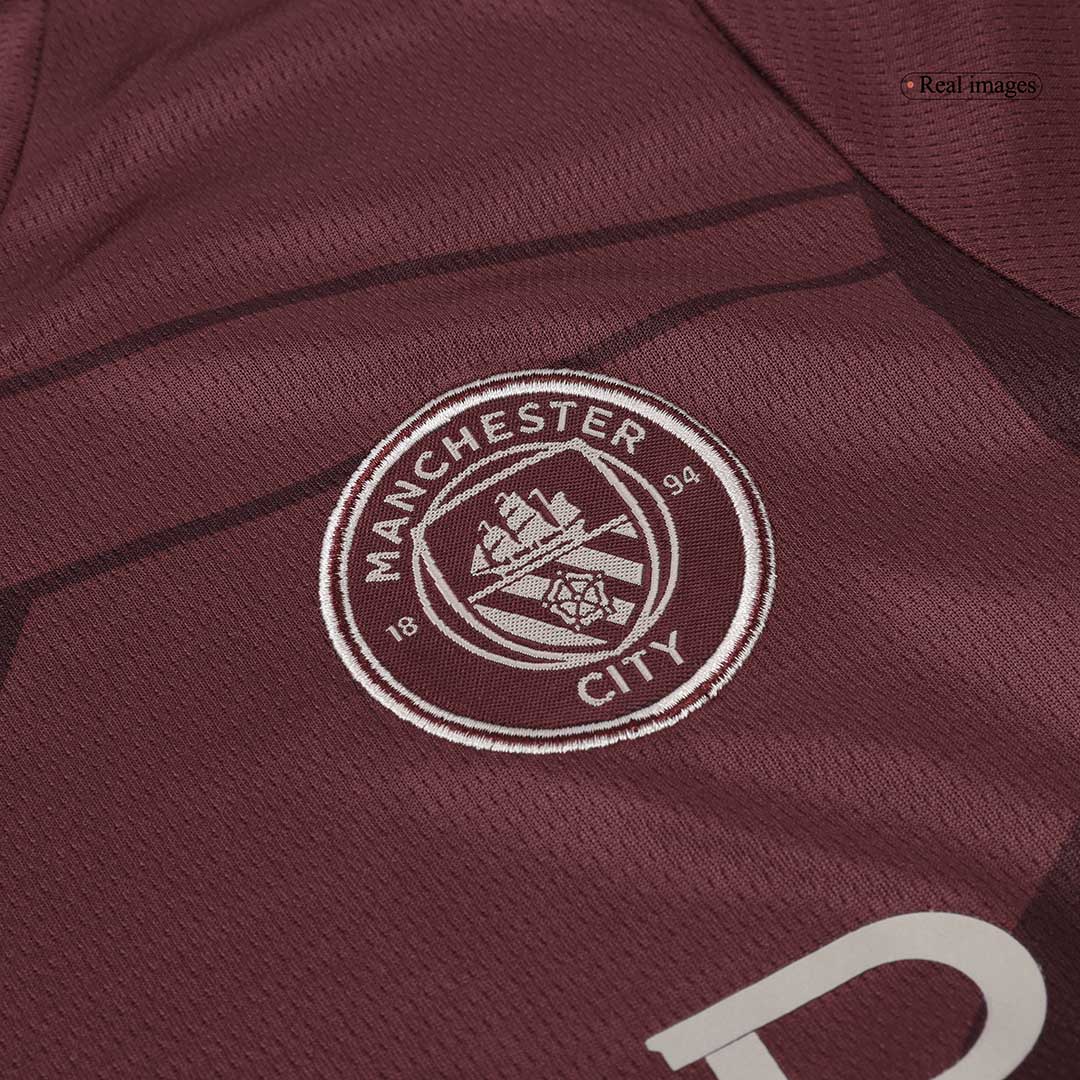 Manchester City Third Away Kids Soccer Jerseys Full Kit 2024/25