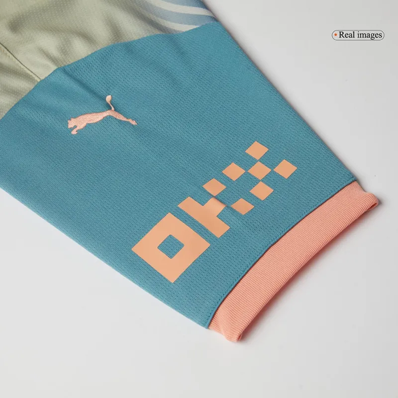 HAALAND #9 Manchester City Fourth Away Soccer Jersey 2024/25   Definitely City