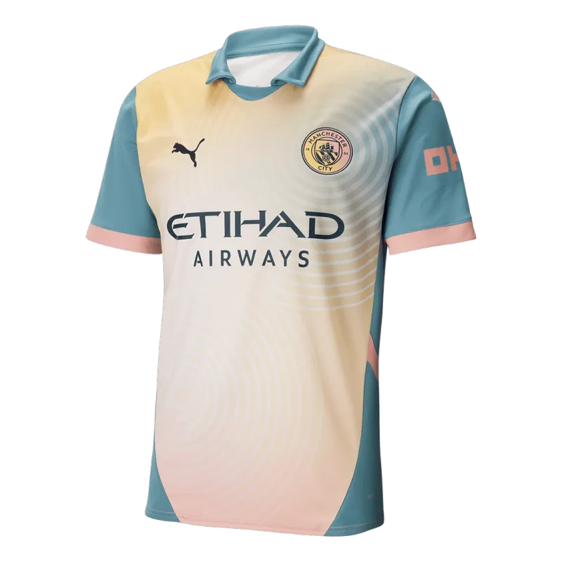 Manchester City Fourth Away Soccer Jersey 2024/25   Definitely City