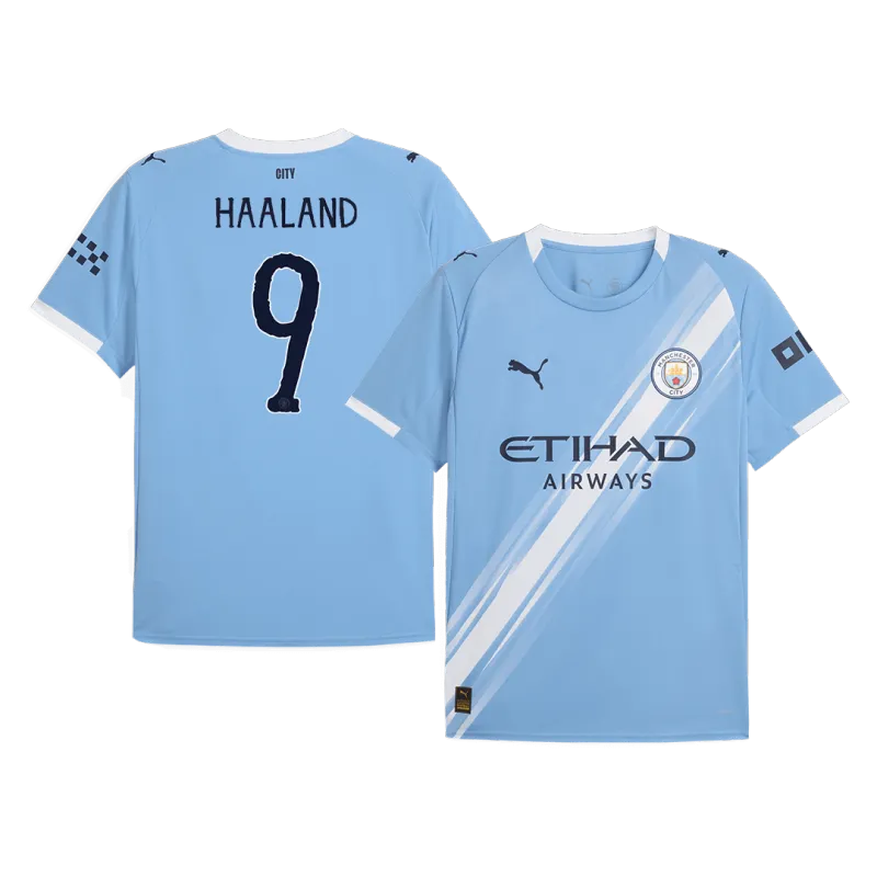 HAALAND #9 Manchester City Home Soccer Jersey 2025/26   Club World Cup