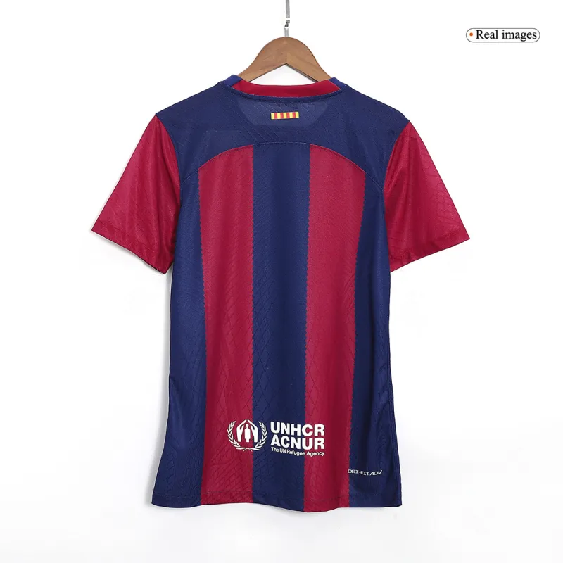 GAVI #6 Barcelona Home Authentic Jersey 2023/24
