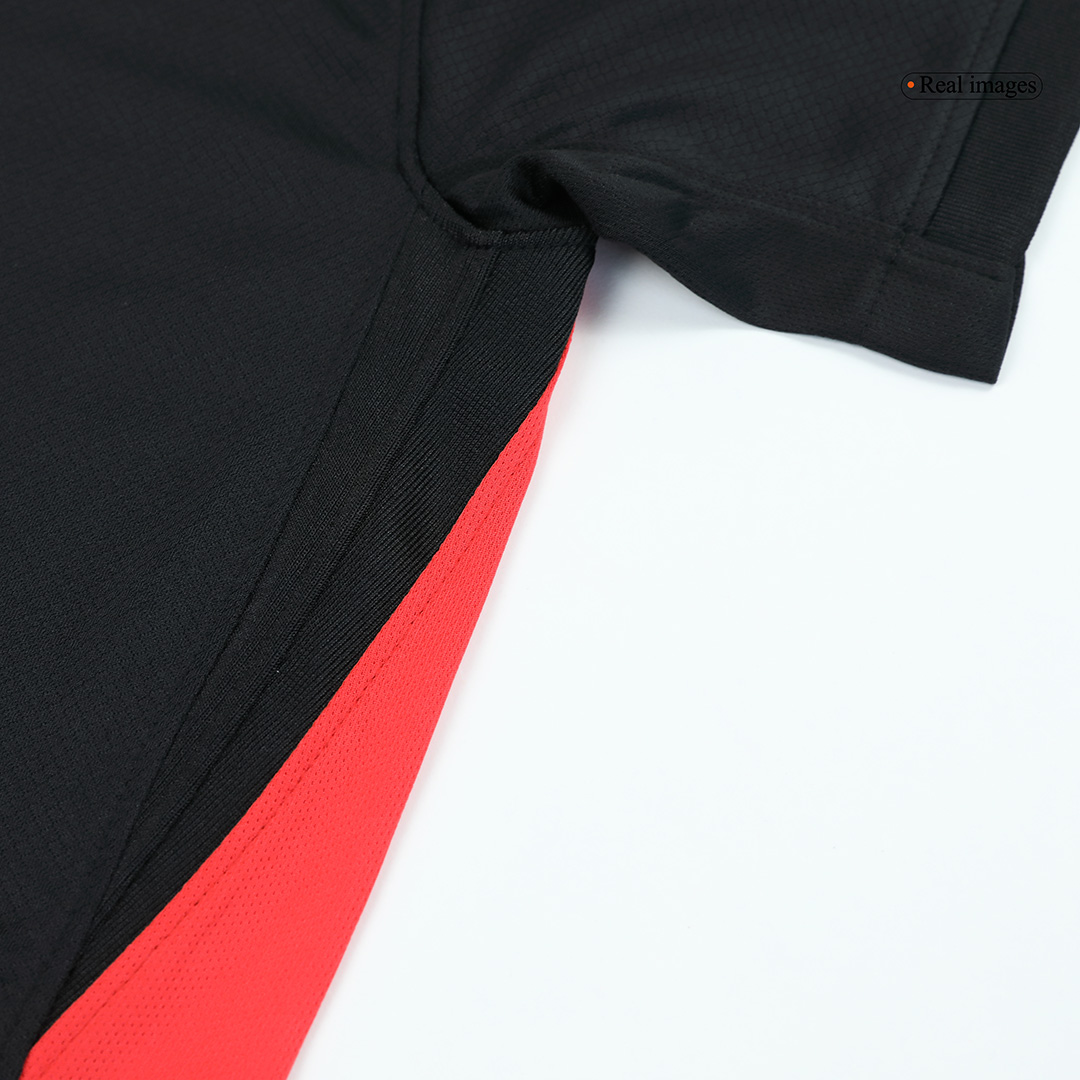 Barcelona Away Kids Soccer Jerseys Kit 2024/25   Spotify Logo Without Text