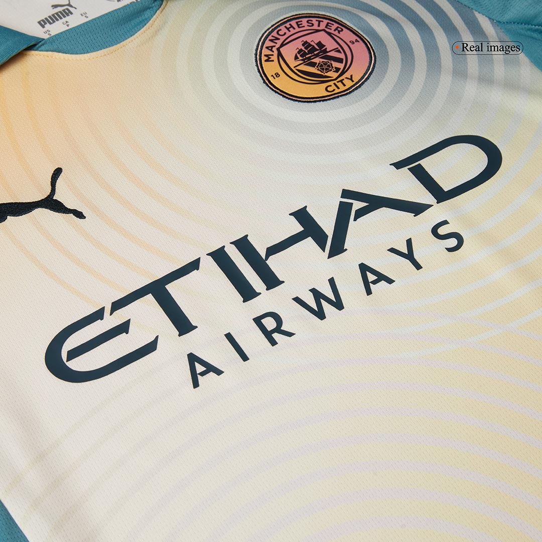 Manchester City Fourth Away Soccer Jersey 2024/25   Definitely City