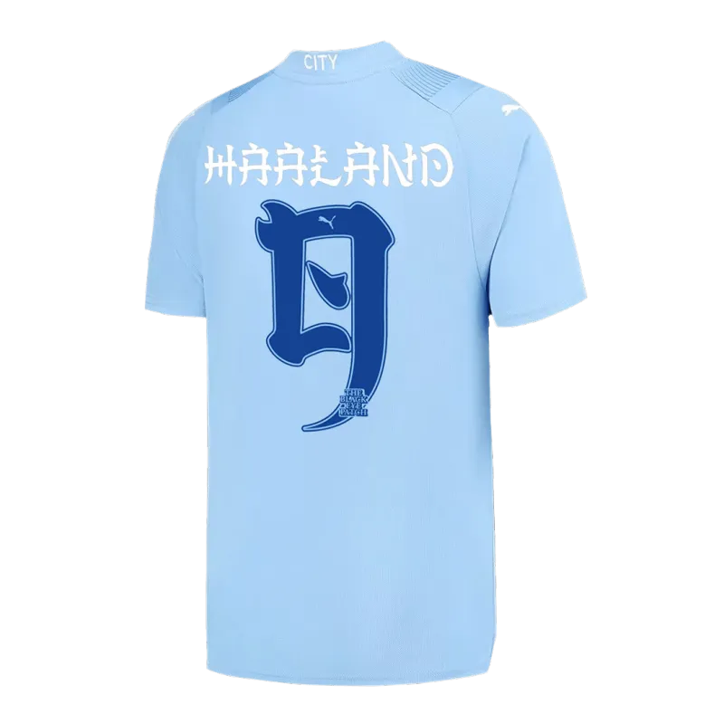 HAALAND #9 Manchester City Japanese Tour Printing Home Jersey 2023/24