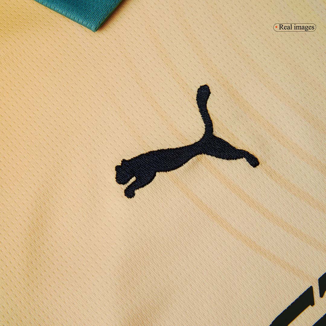 Manchester City Fourth Away Kids Soccer Jerseys Kit 2024/25- Definitely City (UCL)