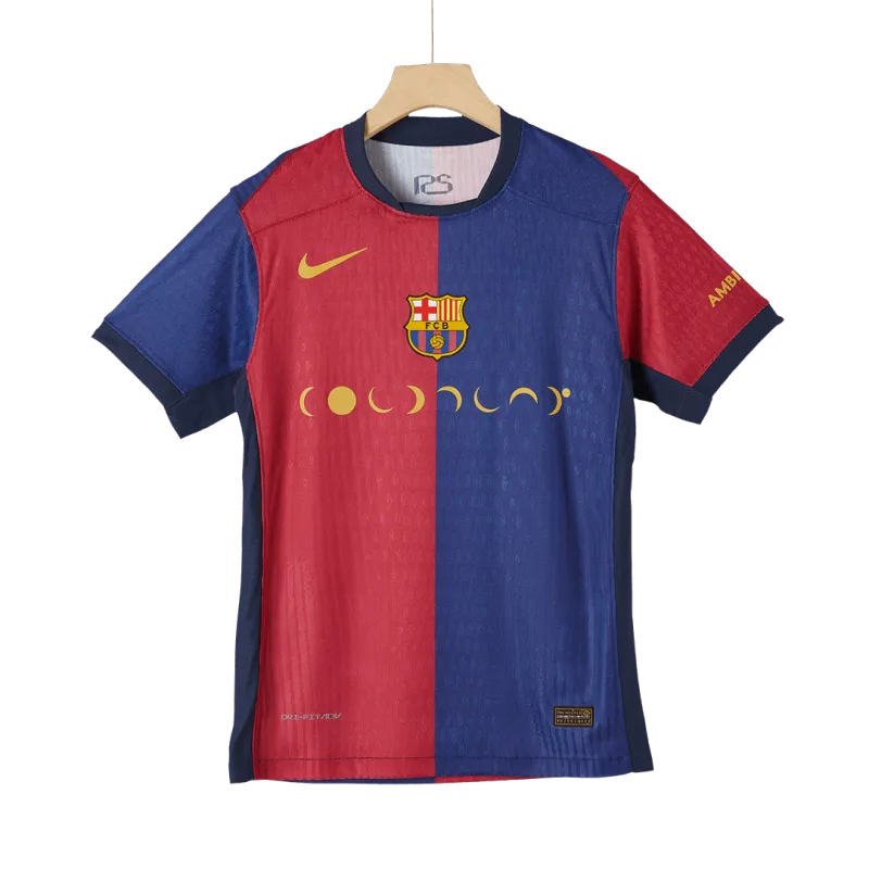 Barcelona Home Authentic Soccer Jersey 2024/25   COLDPLAY