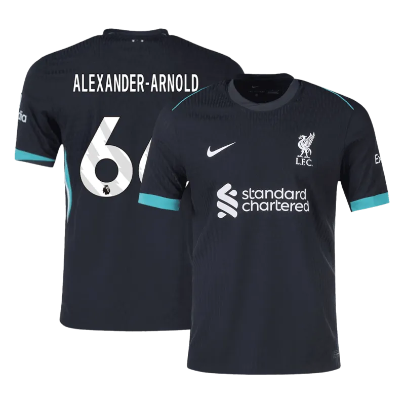 ALEXANDER-ARNOLD #66 Liverpool Away Authentic Soccer Jersey 2024/25