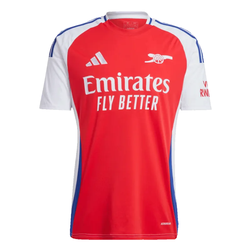 RICE #41 Arsenal Home Soccer Jersey 2024/25