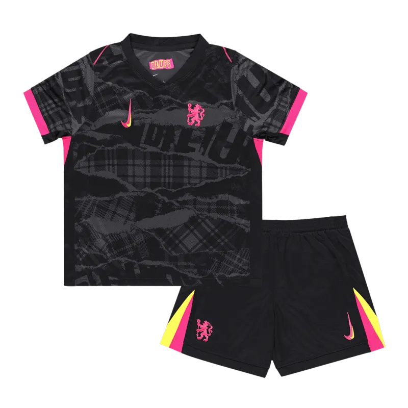 Chelsea Third Away Kids Soccer Jerseys Kit 2024/25