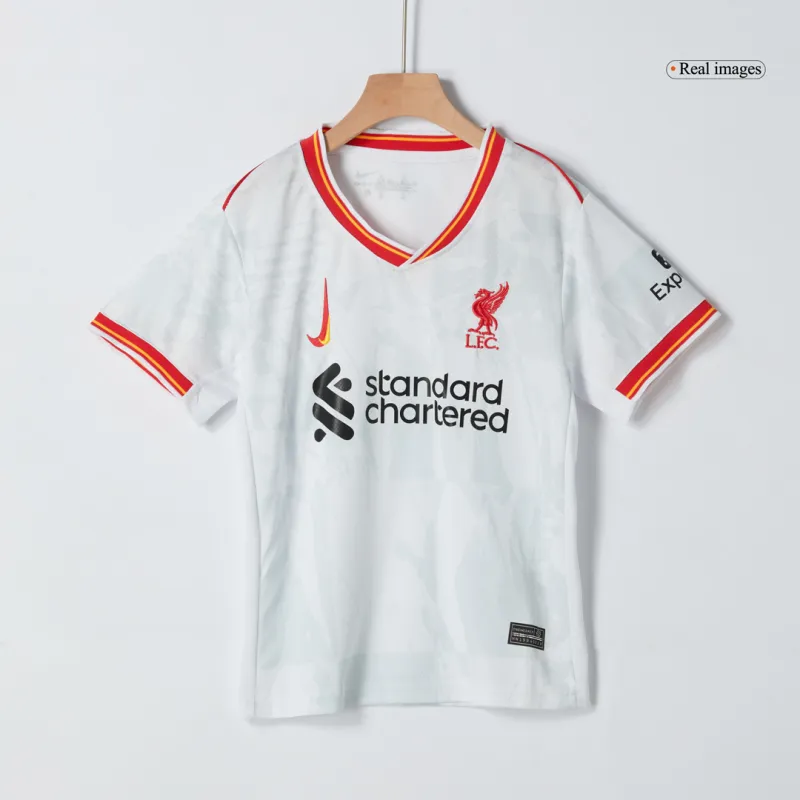 Liverpool Third Away Kids Soccer Jerseys Kit 2024/25