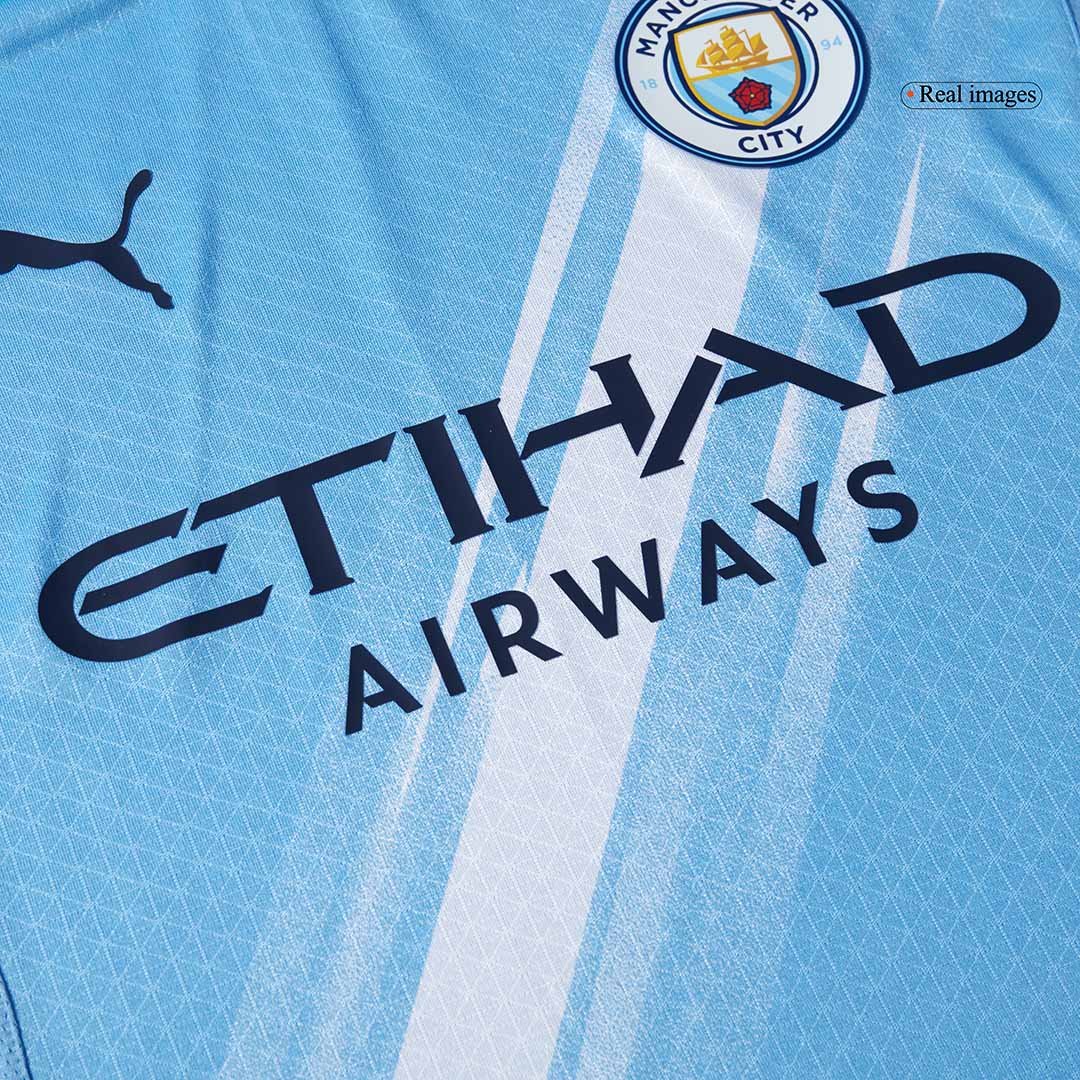 FODEN #47 Manchester City Home Authentic Soccer Jersey 2025/26