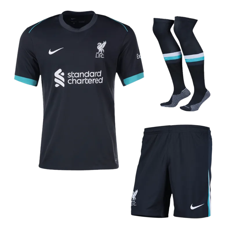 Liverpool Away Jerseys Full Kit 2024/25