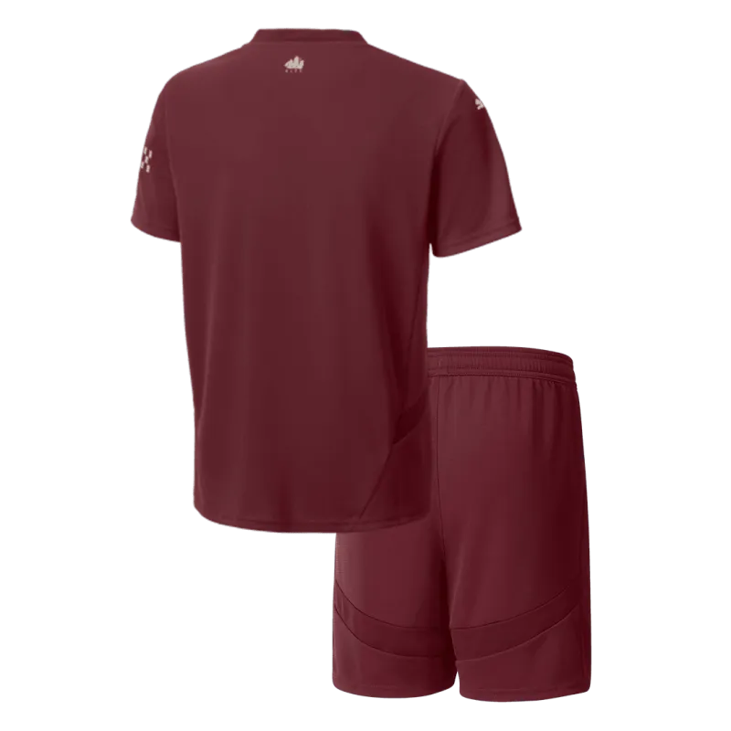 Manchester City Third Away Kids Soccer Jerseys Kit 2024/25