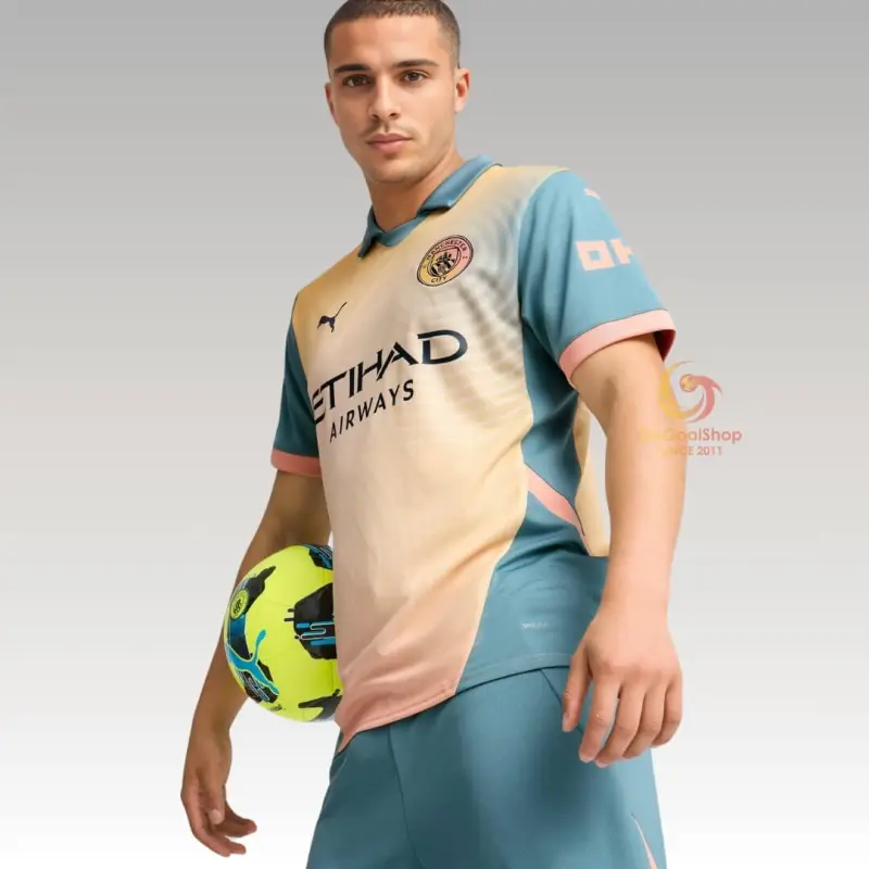Manchester City Fourth Away Soccer Jersey 2024/25   Definitely City