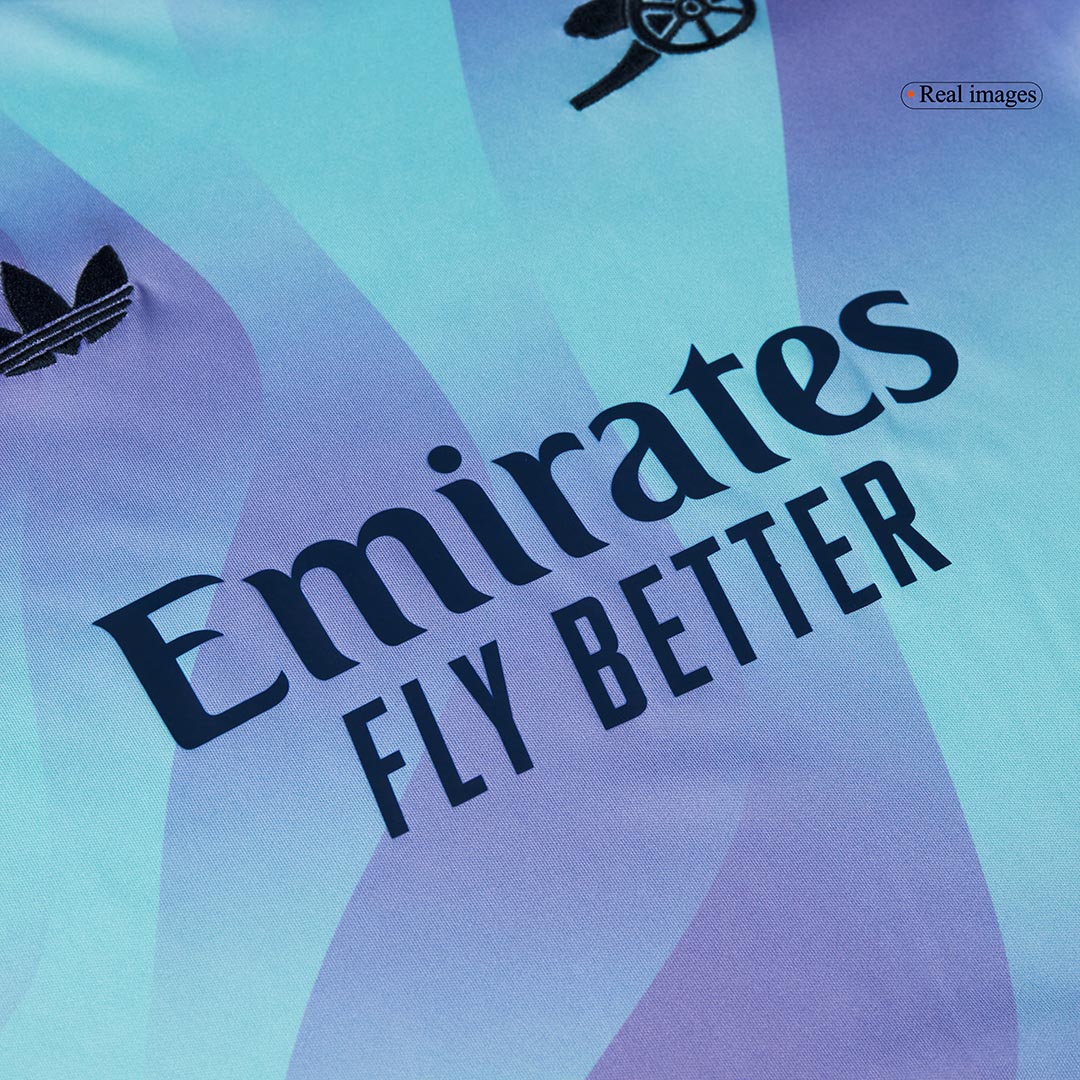 Arsenal Third Away Kids Soccer Jerseys Kit 2024/25