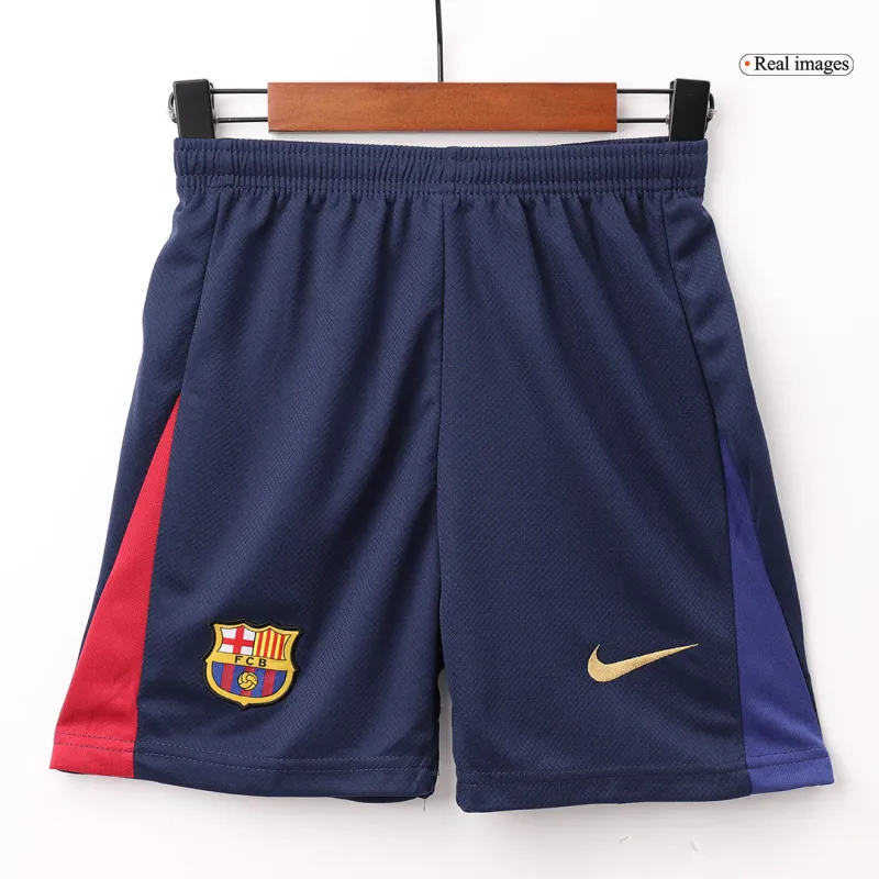 Barcelona Home Kids Soccer Jerseys Kit 2024/25