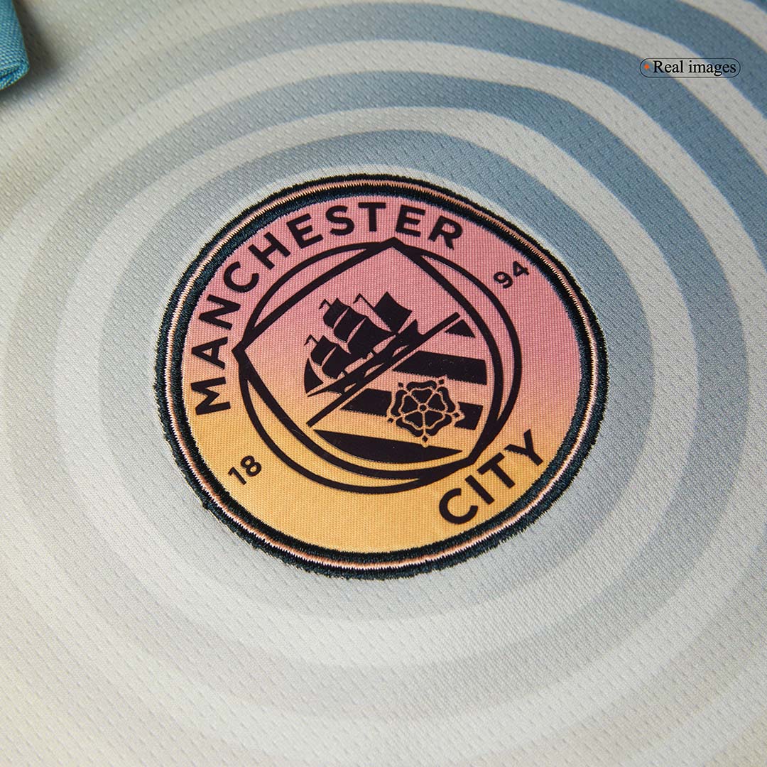 Manchester City Fourth Away Soccer Jersey 2024/25   Definitely City